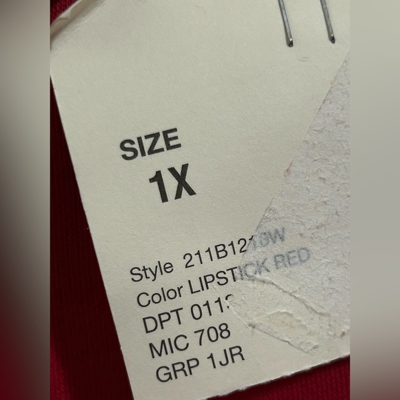 Bechamel - Women’s Vibrant Red Pull-On Pants - Picture 10 of 11